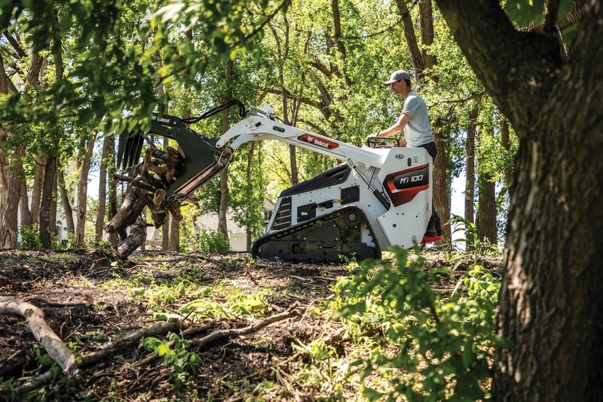 Bobcat lanza la nueva minicargadora de orugas MT100